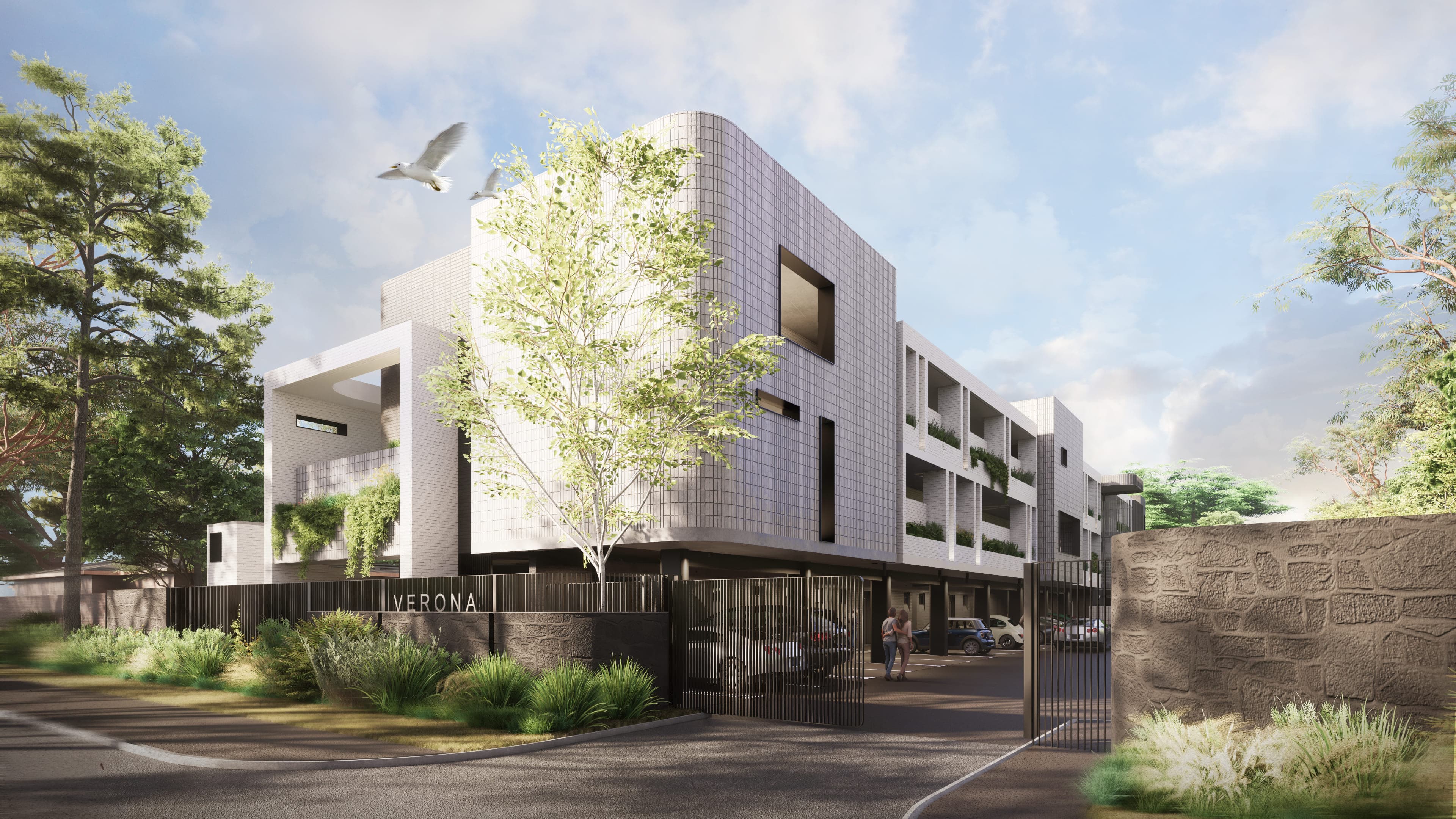 Modern kitchen interior